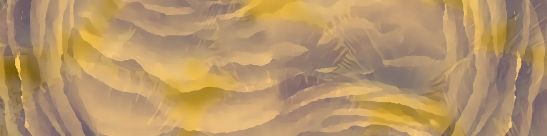 Campo di fiori al tramonto con corsi d'acqua, stile impressionista